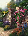 The Rose Garden by Thomas Kinkade